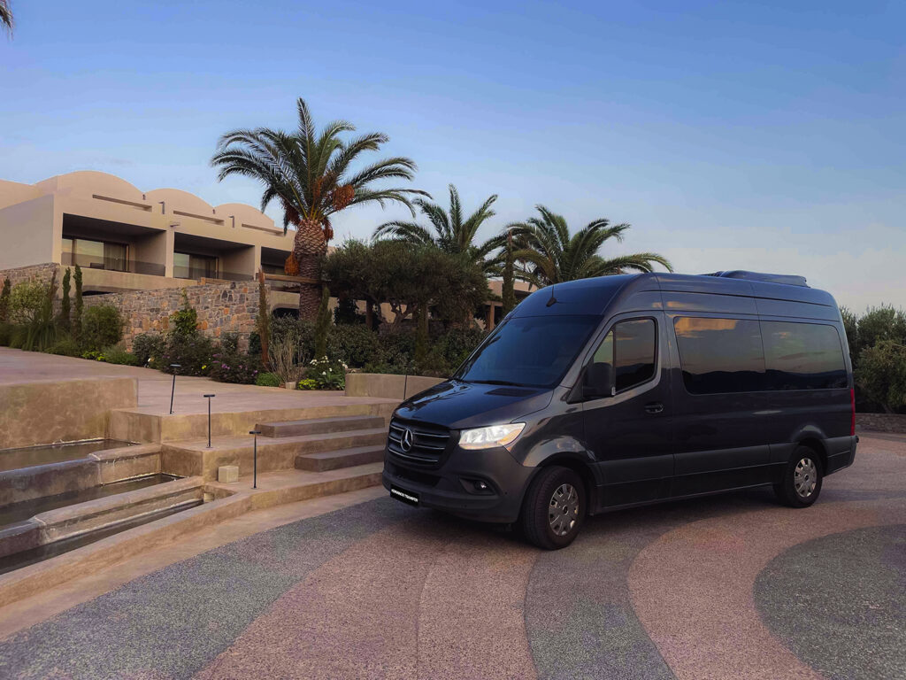 car transfer crete vehicle